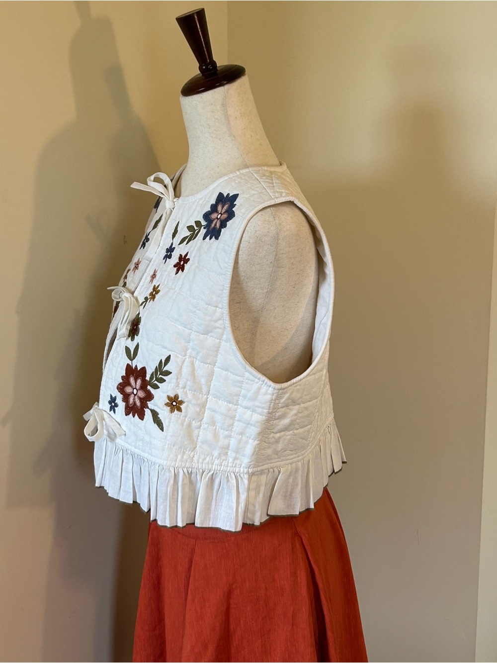 NWT Sézane ORANE Jacket/Vest/Top SZ 8 🇫🇷 - Picture 8 of 10